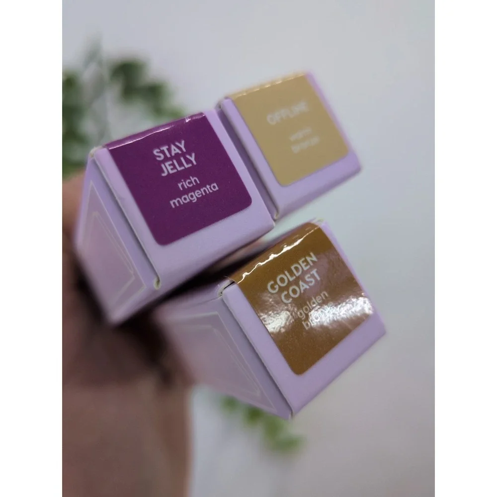 NIB LOT 3😍Jelly Much Gel Eyeshadow Stick Salt Jelly Golden Coast Offline Bronze